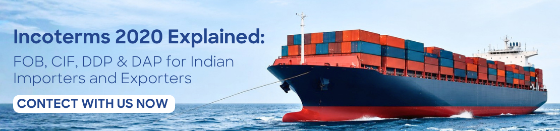 Incoterms 2020 chart FOB CIF DAP DDP