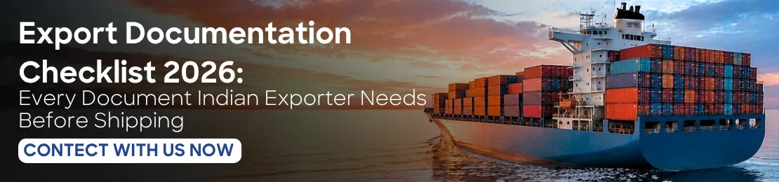 Indian export documentation checklist